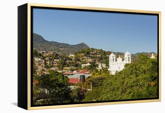 San Pedro Cathedral, Built 1874 on Parque Morazan in This Important Northern Commercial City-Rob Francis-Framed Premier Image Canvas