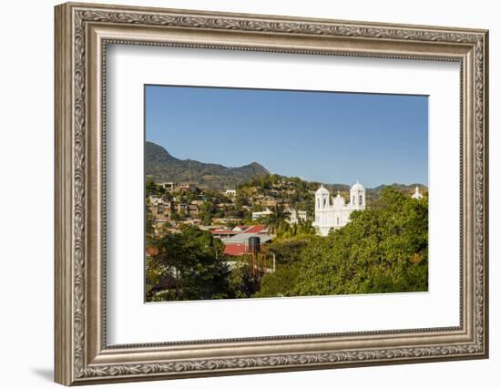 San Pedro Cathedral, Built 1874 on Parque Morazan in This Important Northern Commercial City-Rob Francis-Framed Photographic Print