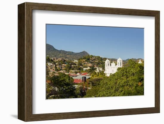 San Pedro Cathedral, Built 1874 on Parque Morazan in This Important Northern Commercial City-Rob Francis-Framed Photographic Print