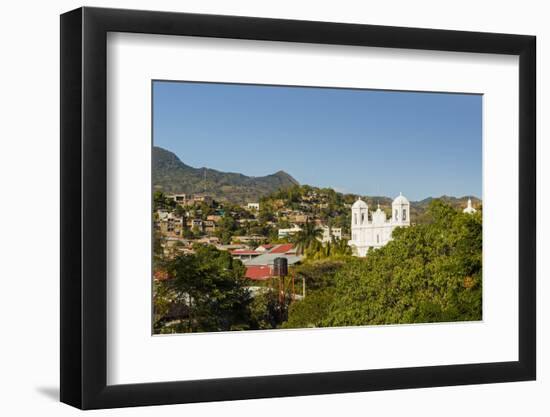 San Pedro Cathedral, Built 1874 on Parque Morazan in This Important Northern Commercial City-Rob Francis-Framed Photographic Print