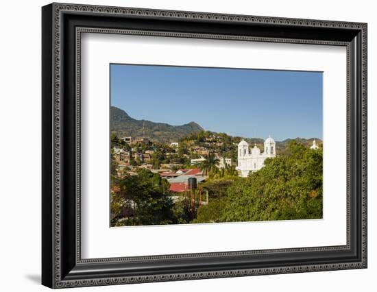 San Pedro Cathedral, Built 1874 on Parque Morazan in This Important Northern Commercial City-Rob Francis-Framed Photographic Print