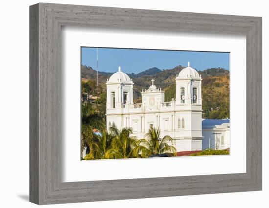 San Pedro Cathedral Built in 1874 on Parque Morazan in This Important Northern Commercial City-Rob Francis-Framed Photographic Print