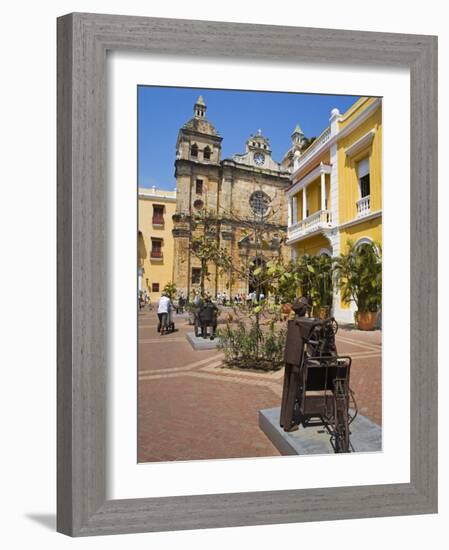 San Pedro Claver Church, Old Walled City District, Cartagena City, Bolivar State, Colombia-Richard Cummins-Framed Photographic Print