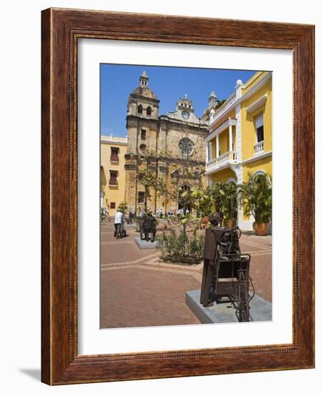 San Pedro Claver Church, Old Walled City District, Cartagena City, Bolivar State, Colombia-Richard Cummins-Framed Photographic Print