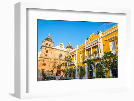 San Pedro Claver Plaza-jkraft5-Framed Photographic Print