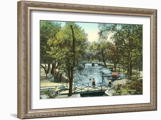 San Pedro Springs, San Antonio-null-Framed Art Print