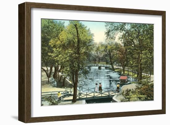 San Pedro Springs, San Antonio-null-Framed Art Print