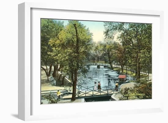 San Pedro Springs, San Antonio-null-Framed Art Print