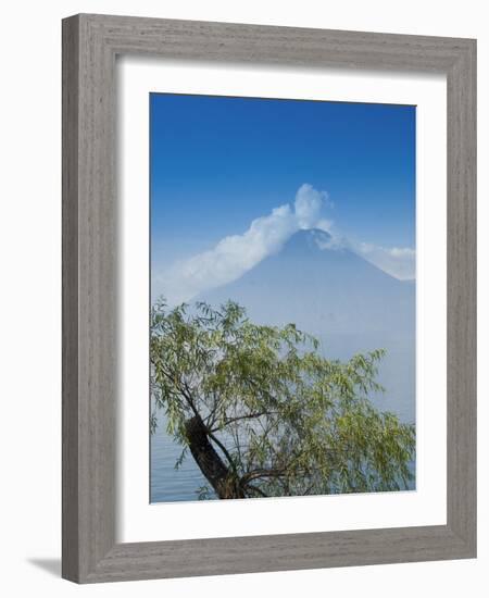 San Pedro Volcano, Lake Atitlan, Guatemala, Central America-Richard Maschmeyer-Framed Photographic Print