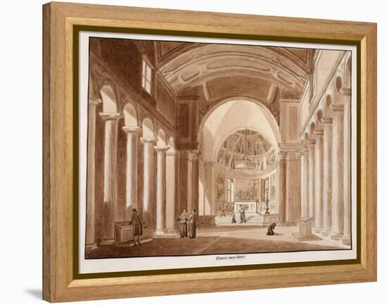 San Pietro in Vincoli, 1833-Agostino Tofanelli-Framed Premier Image Canvas