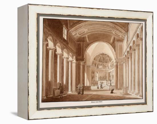 San Pietro in Vincoli, 1833-Agostino Tofanelli-Framed Premier Image Canvas