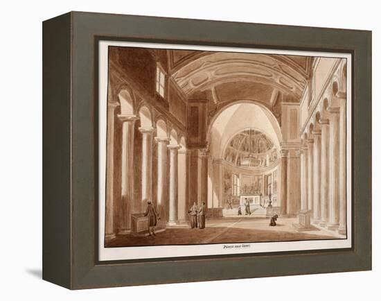 San Pietro in Vincoli, 1833-Agostino Tofanelli-Framed Premier Image Canvas