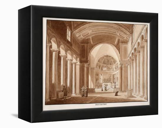 San Pietro in Vincoli, 1833-Agostino Tofanelli-Framed Premier Image Canvas