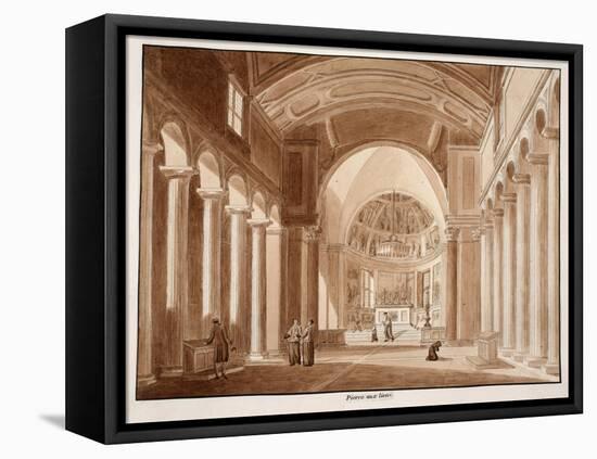 San Pietro in Vincoli, 1833-Agostino Tofanelli-Framed Premier Image Canvas