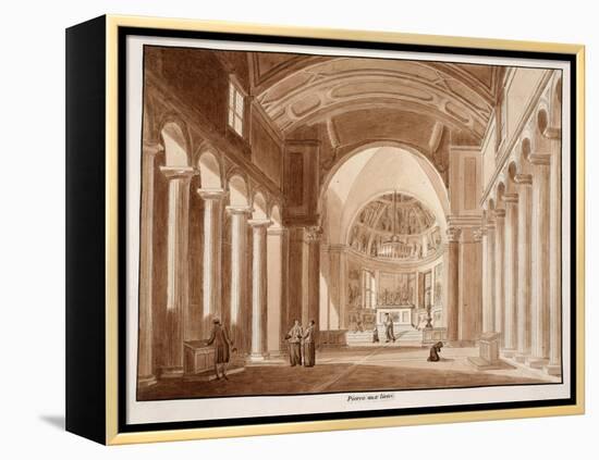 San Pietro in Vincoli, 1833-Agostino Tofanelli-Framed Premier Image Canvas