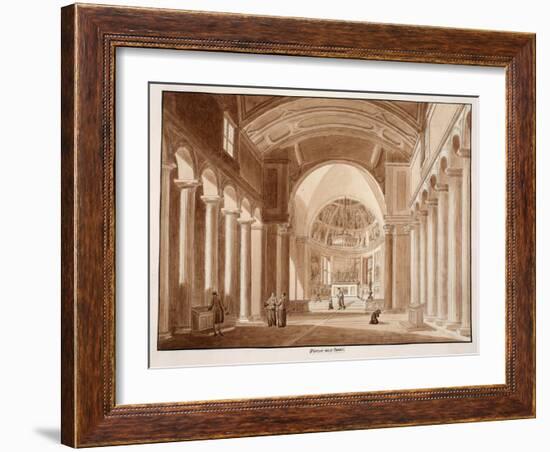 San Pietro in Vincoli, 1833-Agostino Tofanelli-Framed Giclee Print