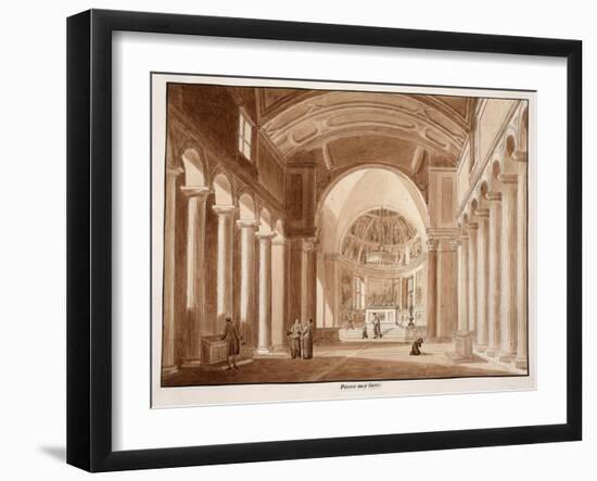 San Pietro in Vincoli, 1833-Agostino Tofanelli-Framed Giclee Print