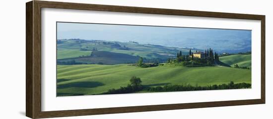 San Quirico D'Orcia, Siena, Tuscany, Italy-Lee Frost-Framed Photographic Print