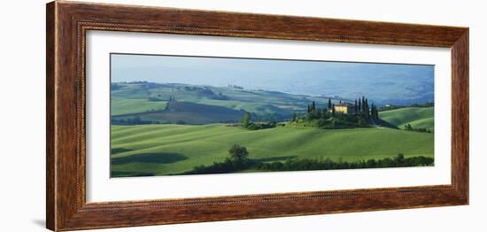 San Quirico D'Orcia, Siena, Tuscany, Italy-Lee Frost-Framed Photographic Print