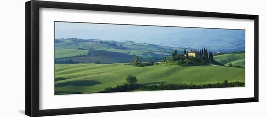 San Quirico D'Orcia, Siena, Tuscany, Italy-Lee Frost-Framed Photographic Print