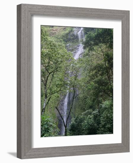 San Ramon Waterfall, Ometepe Island, Nicaragua, Central America-G Richardson-Framed Photographic Print