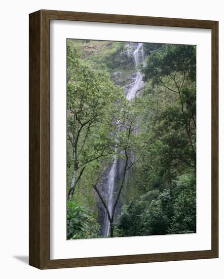 San Ramon Waterfall, Ometepe Island, Nicaragua, Central America-G Richardson-Framed Photographic Print