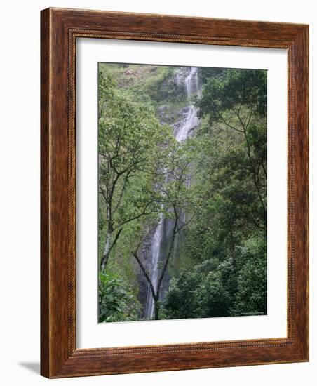 San Ramon Waterfall, Ometepe Island, Nicaragua, Central America-G Richardson-Framed Photographic Print