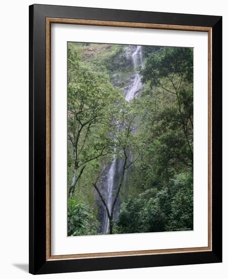 San Ramon Waterfall, Ometepe Island, Nicaragua, Central America-G Richardson-Framed Photographic Print