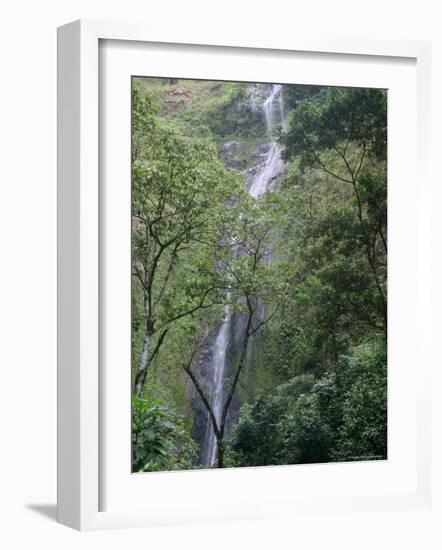 San Ramon Waterfall, Ometepe Island, Nicaragua, Central America-G Richardson-Framed Photographic Print