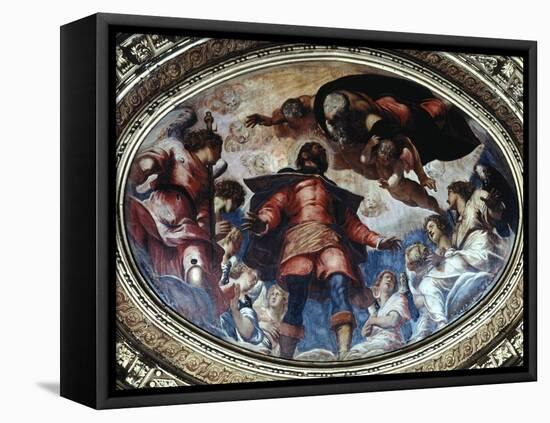 San Rocco in Glory, 1564-Jacopo Tintoretto-Framed Premier Image Canvas