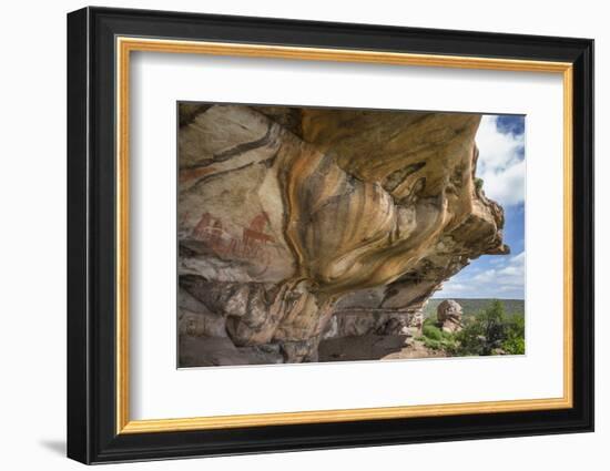 San Rock Art, Cederberg Mountains, Western Cape, South Africa, Africa-Ann & Steve Toon-Framed Photographic Print