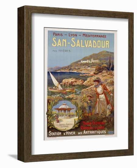 San-Salvadour Poster-Ernest Louis Lessieux-Framed Giclee Print