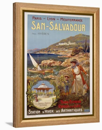 San-Salvadour Poster-Ernest Louis Lessieux-Framed Premier Image Canvas