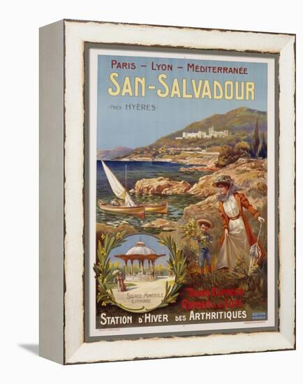 San-Salvadour Poster-Ernest Louis Lessieux-Framed Premier Image Canvas