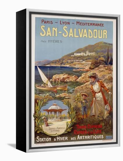 San-Salvadour Poster-Ernest Louis Lessieux-Framed Premier Image Canvas