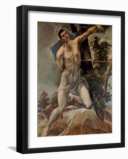 San Sebastian, 1576-79-El Greco-Framed Giclee Print