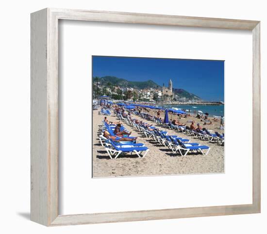 San Sebastian Church, Spain-null-Framed Art Print