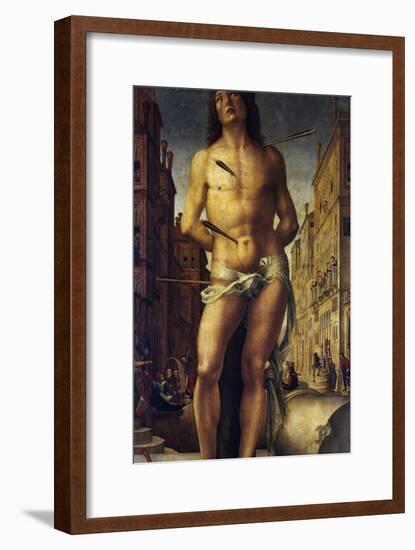San Sebastian-Liberale da Verona-Framed Giclee Print