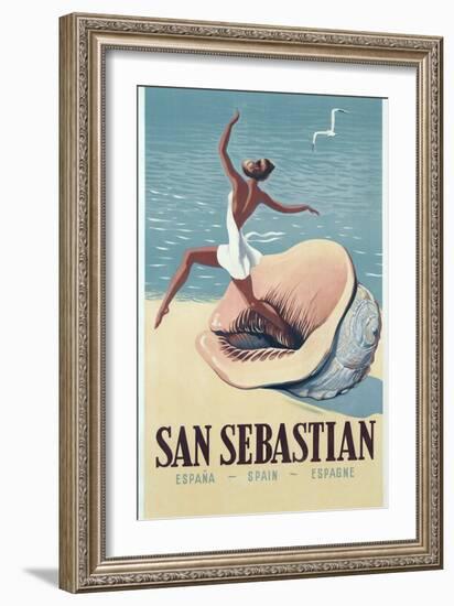 San Sebastian-Vintage Apple Collection-Framed Giclee Print