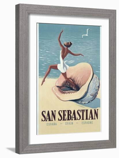 San Sebastian-Vintage Apple Collection-Framed Giclee Print