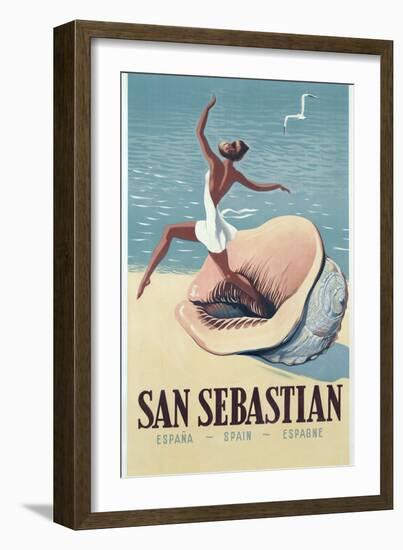 San Sebastian-Vintage Apple Collection-Framed Giclee Print