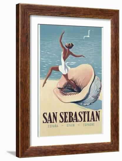 San Sebastian-Vintage Apple Collection-Framed Giclee Print