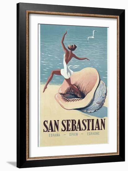 San Sebastian-Vintage Apple Collection-Framed Giclee Print