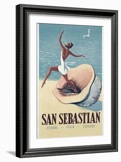 San Sebastian-Vintage Apple Collection-Framed Giclee Print