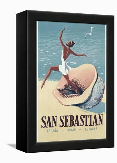 San Sebastian-Vintage Apple Collection-Framed Premier Image Canvas
