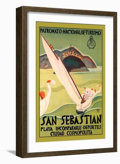San Sebastian-null-Framed Art Print