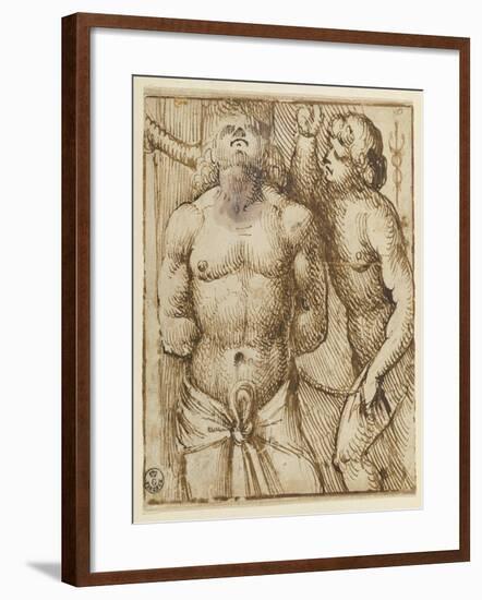 San Sebastian-Jacopo De Barbari-Framed Giclee Print