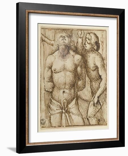 San Sebastian-Jacopo De Barbari-Framed Giclee Print