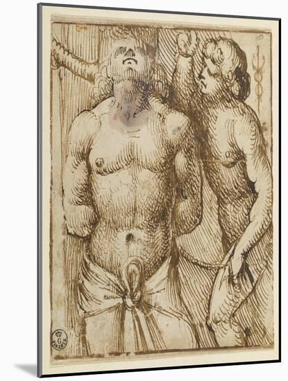 San Sebastian-Jacopo De Barbari-Mounted Giclee Print