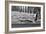 San Simeon Pier BW-Lee Peterson-Framed Photo